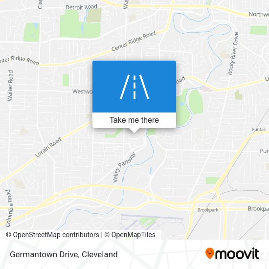 Mapa de Germantown Drive