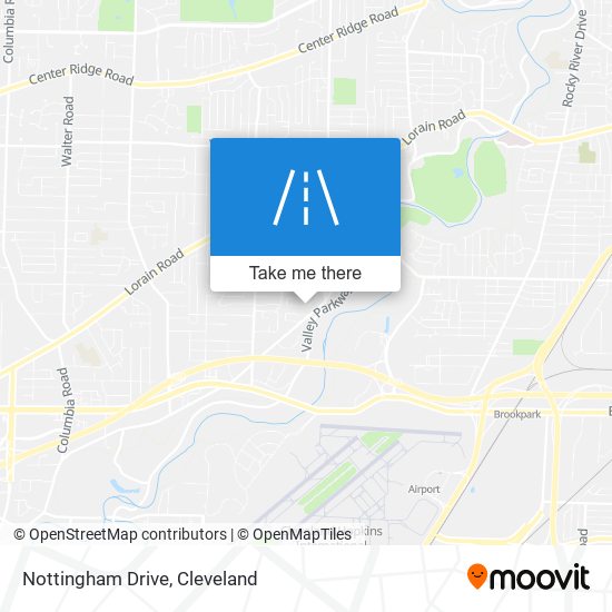 Nottingham Drive map