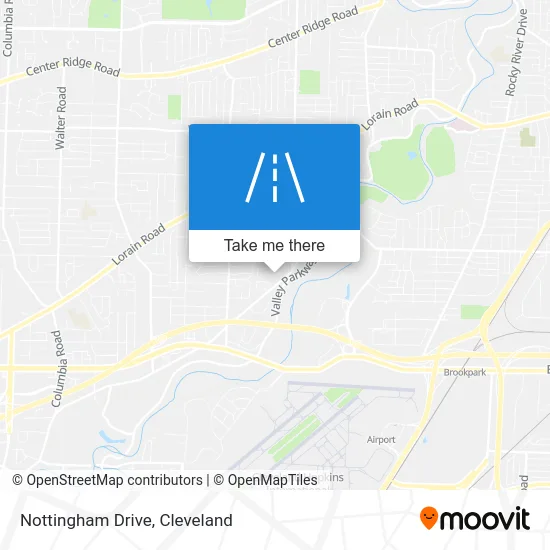 Nottingham Drive map