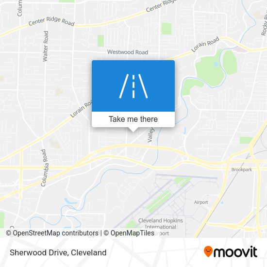 Mapa de Sherwood Drive