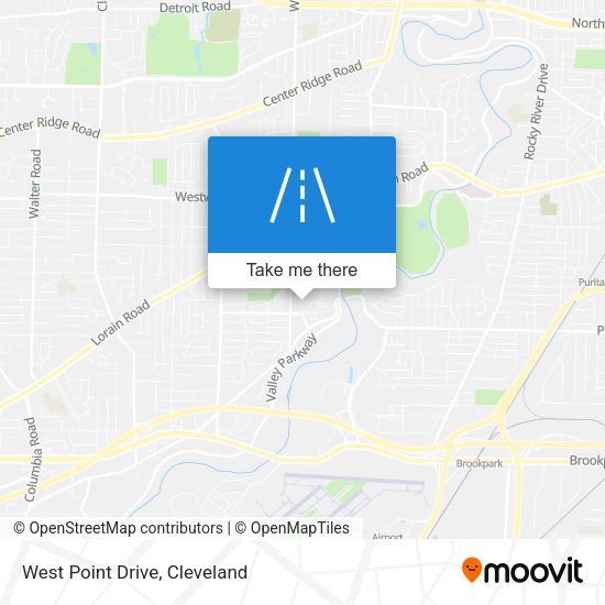 Mapa de West Point Drive