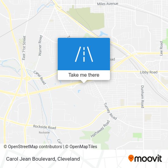 Carol Jean Boulevard map