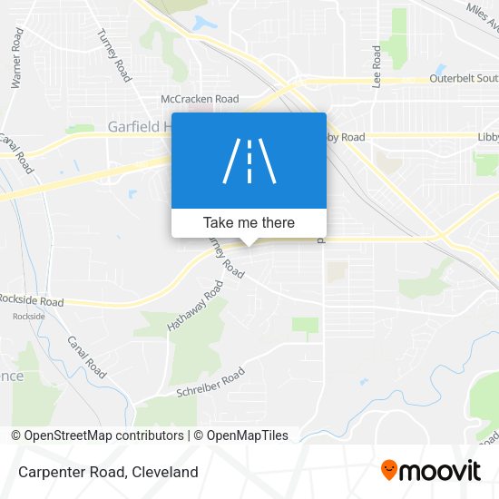 Mapa de Carpenter Road