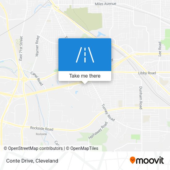 Mapa de Conte Drive