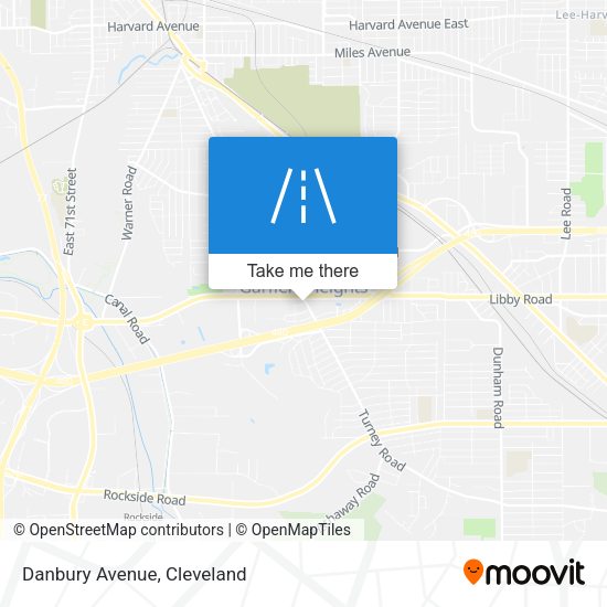 Mapa de Danbury Avenue