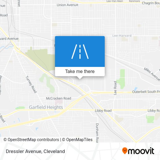 Mapa de Dressler Avenue