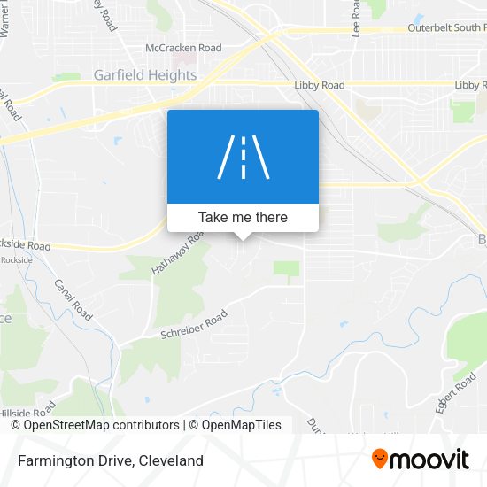 Mapa de Farmington Drive