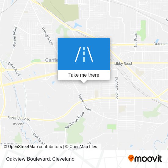 Mapa de Oakview Boulevard