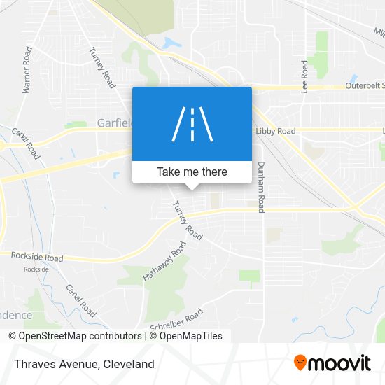 Mapa de Thraves Avenue
