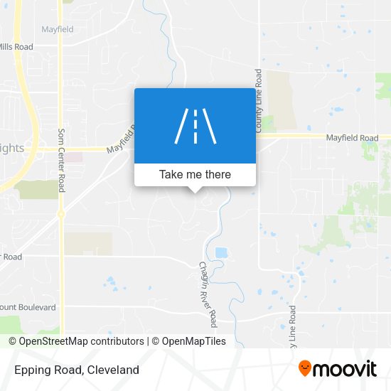 Mapa de Epping Road