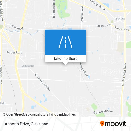 Mapa de Annetta Drive