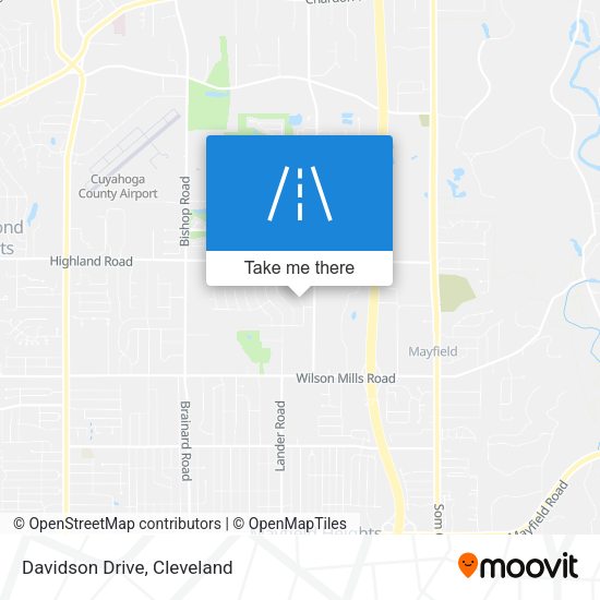 Davidson Drive map