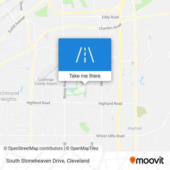 South Stoneheaven Drive map