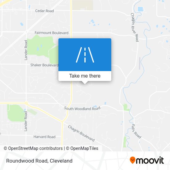 Roundwood Road map