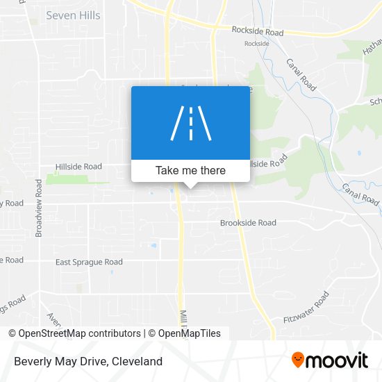 Mapa de Beverly May Drive