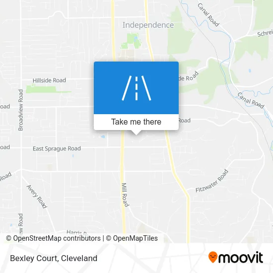 Bexley Court map