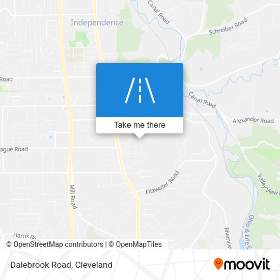 Mapa de Dalebrook Road