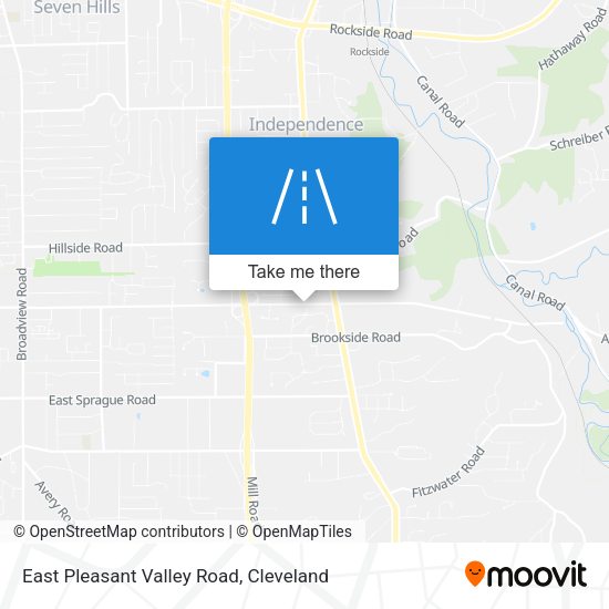 East Pleasant Valley Road map