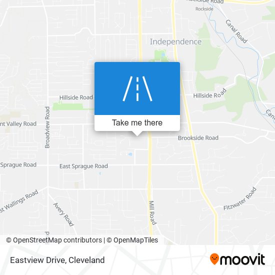 Eastview Drive map