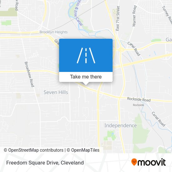 Mapa de Freedom Square Drive