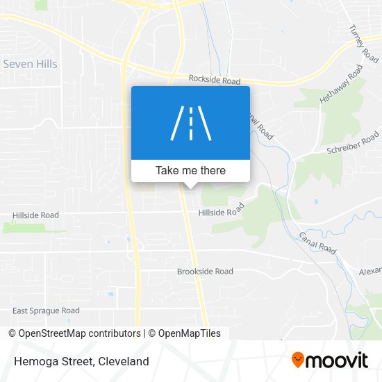 Mapa de Hemoga Street