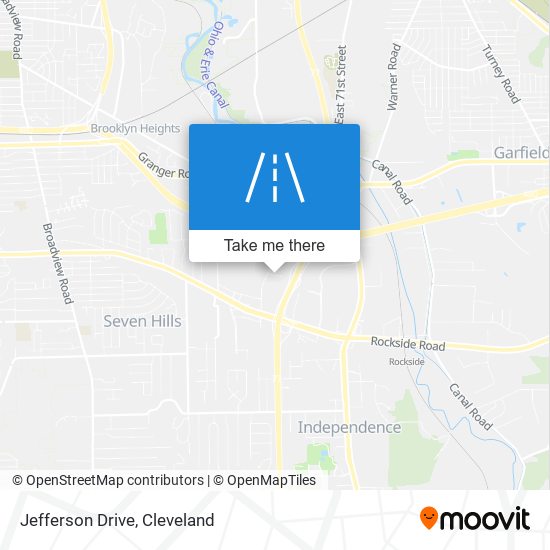 Jefferson Drive map