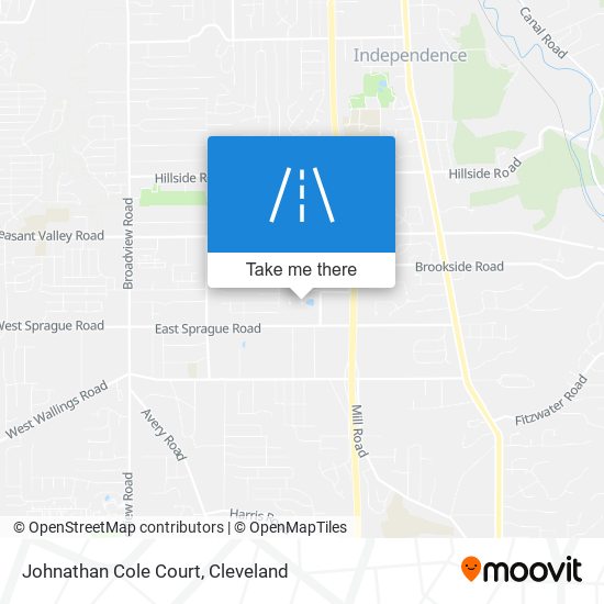 Mapa de Johnathan Cole Court