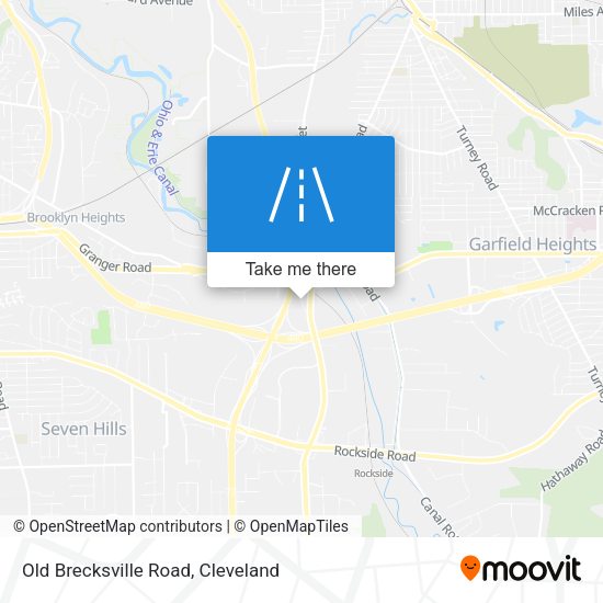 Old Brecksville Road map