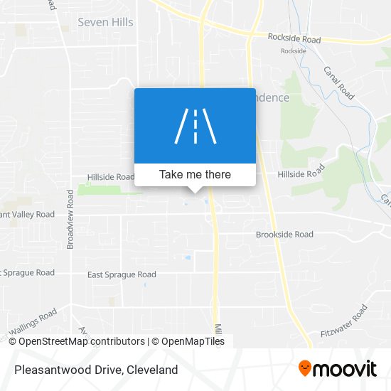 Mapa de Pleasantwood Drive