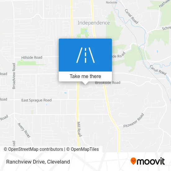 Ranchview Drive map
