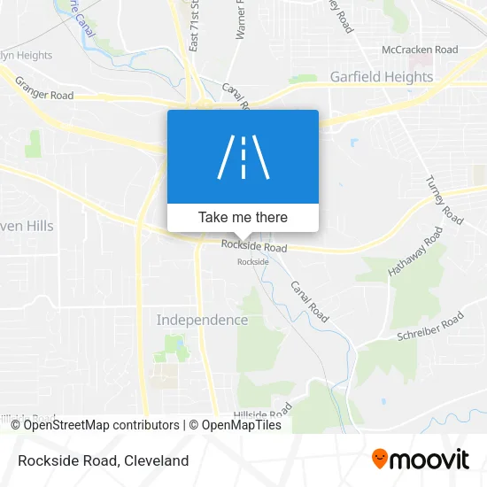 Rockside Road map