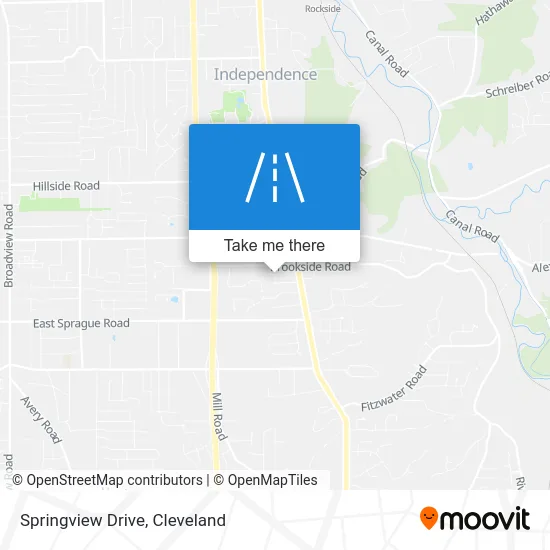 Springview Drive map