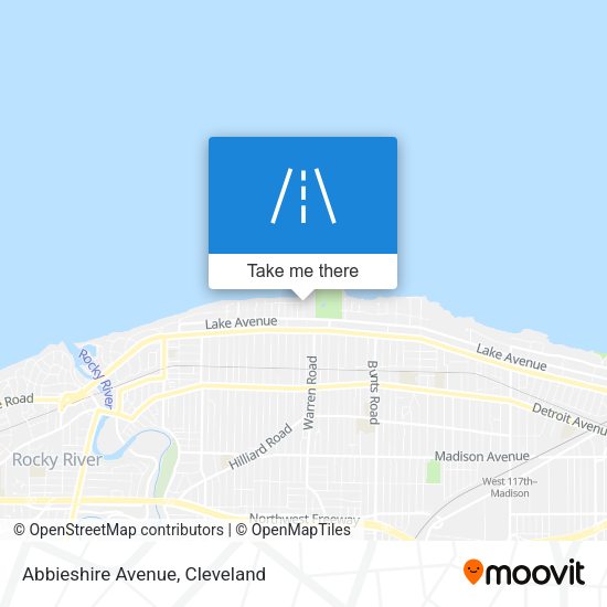 Mapa de Abbieshire Avenue