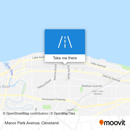 Mapa de Manor Park Avenue