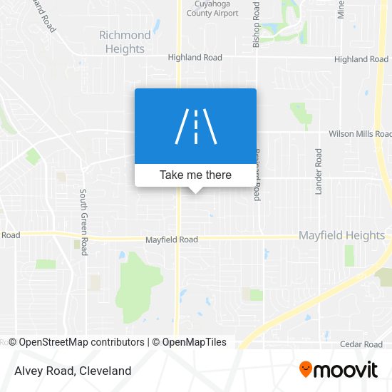 Mapa de Alvey Road
