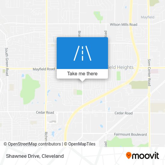 Shawnee Drive map