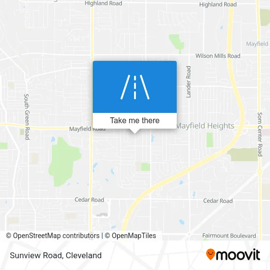 Sunview Road map