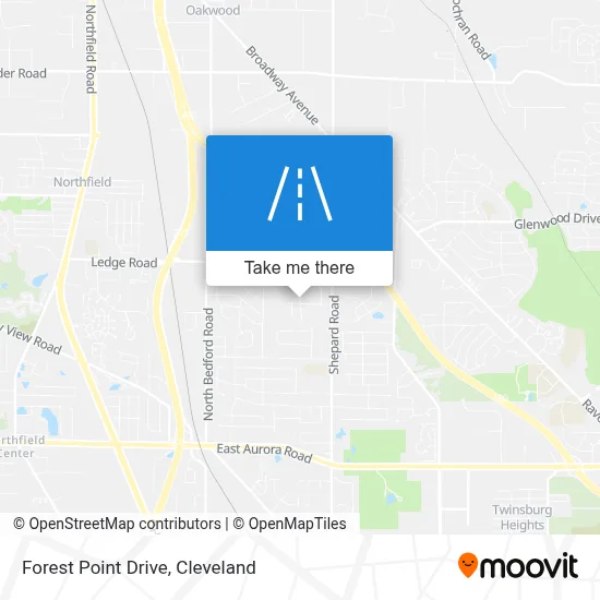 Forest Point Drive map