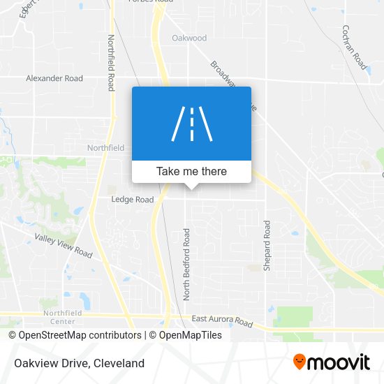 Oakview Drive map