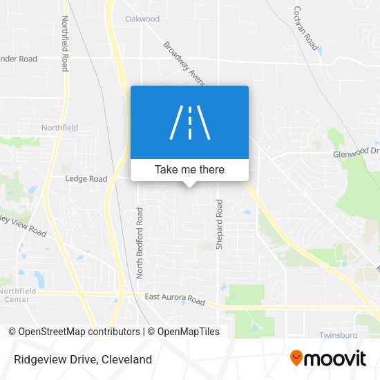 Ridgeview Drive map