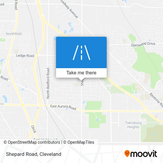 Mapa de Shepard Road
