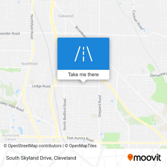 South Skyland Drive map