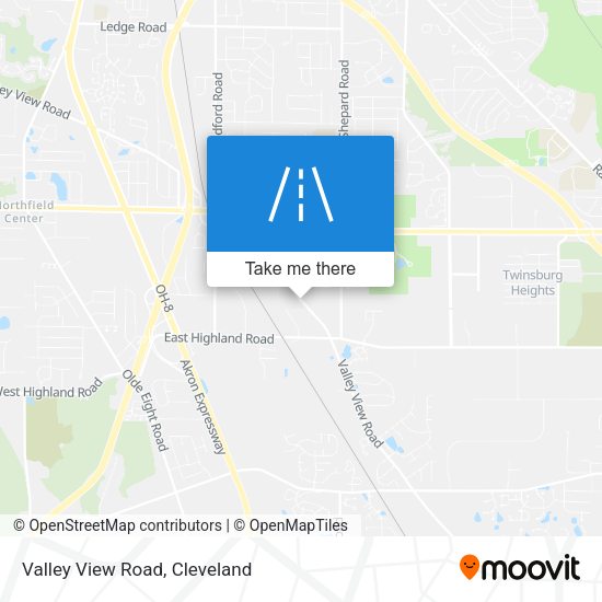 Mapa de Valley View Road