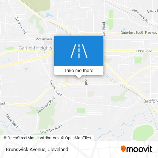 Brunswick Avenue map