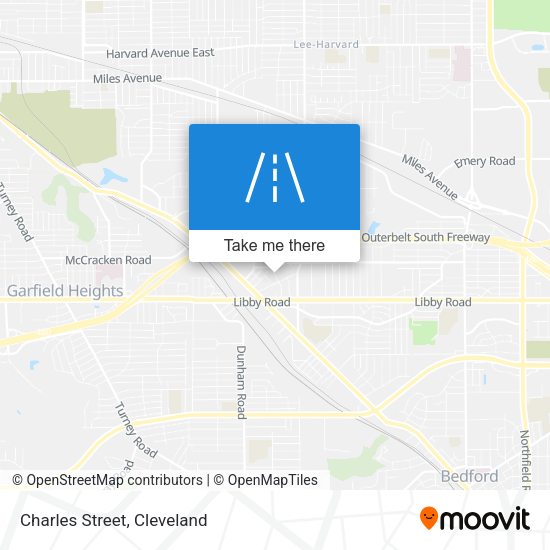 Mapa de Charles Street