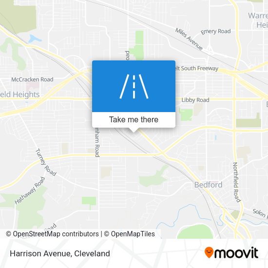 Mapa de Harrison Avenue