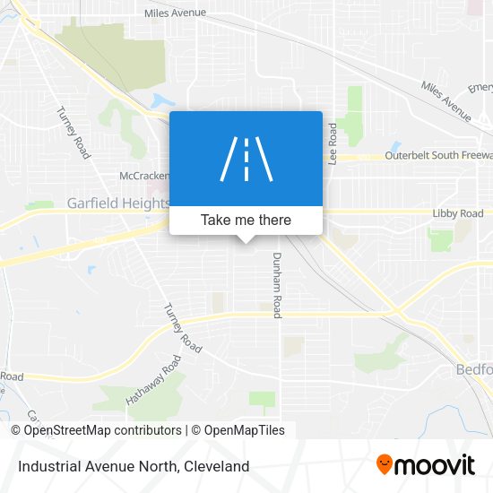 Mapa de Industrial Avenue North