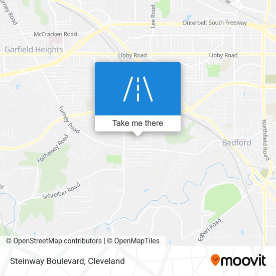 Steinway Boulevard map