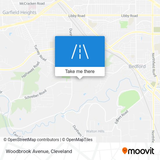 Woodbrook Avenue map