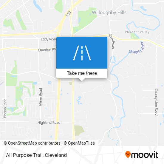 All Purpose Trail map